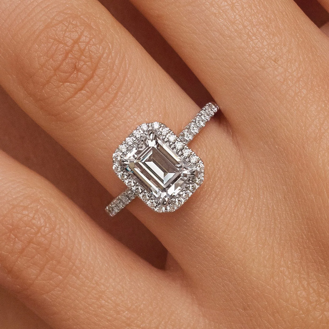 Emeraude bague fiancaille hotsell